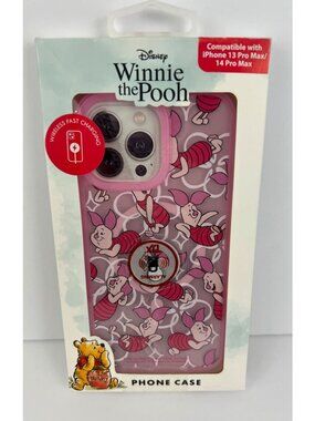 Winnie The Pooh iPhone 13 Pro Max / 14 Pro Max Phone Case Piglet NEW